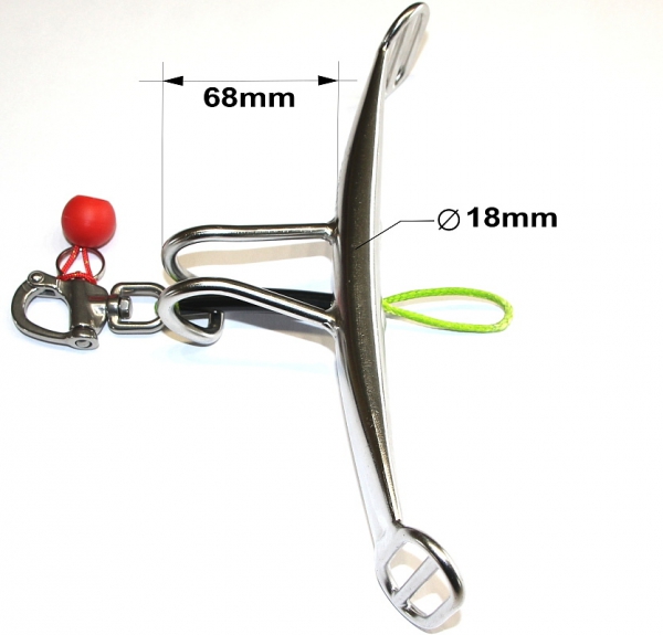 snap shackle with swivel